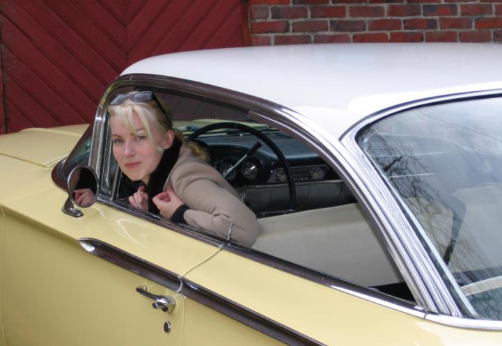 [Niina and Impala in 2003]